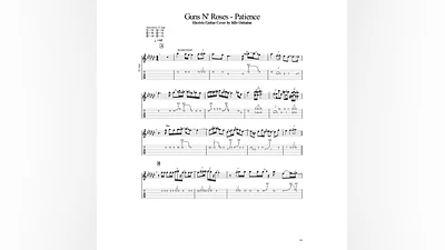 Табы Kfir Ochaion Guns N' Roses - Patience - Electric