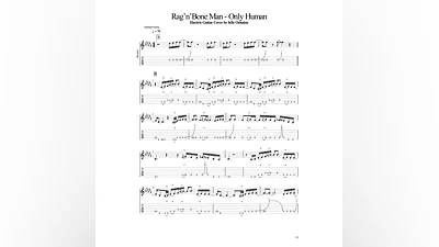 Табы Kfir Ochaion - Rag'n'Bone Man - Human - Electric