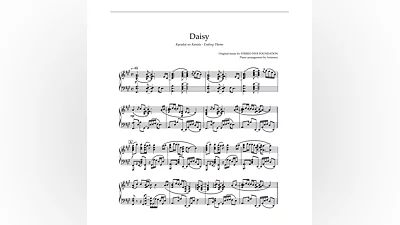 Ноты Animenz - Daisy - Kyoukai no Kanata ED