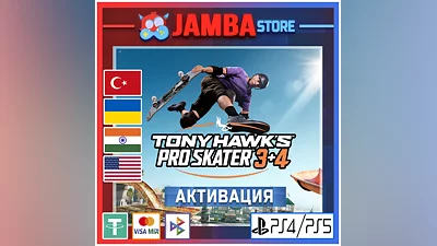 Tony Hawk's Pro Skater 3+4 | PS4/PS5 | Выбор региона