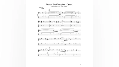 Табы Kfir Ochaion - Queen - We Are The Champions