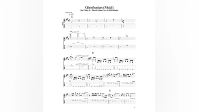 Табы Kfir Ochaion - Ray Parker Jr - Ghostbusters -Metal