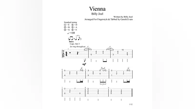 Табы Gareth Evans - Vienna – Billy Joel