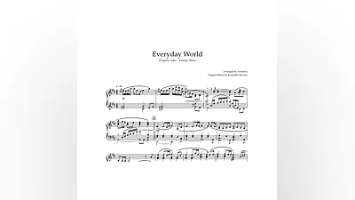 Ноты Animenz - Everyday World – Oregairu Zoku ED