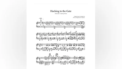 Ноты Animenz - Hacking to the Gate - Steins;Gate OP
