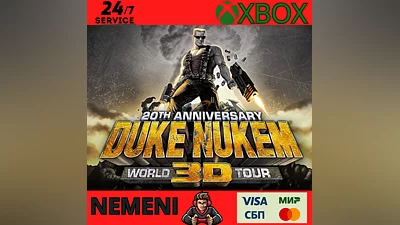 DUKE NUKEM 3D: 20TH ANNIVERSARY WORLD TOUR XBOX КЛЮЧ