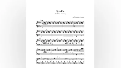 Ноты Animenz - Sparkle – Your Name. (Kimi no Na wa.)