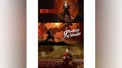 9 Monkeys of Shaolin + Ash of Gods + Redeemer: Bundle