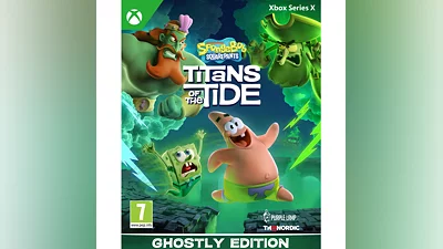 SPONGEBOB SQUAREPANTS: TITANS OF THE TIDE GHOSTLY XBOX
