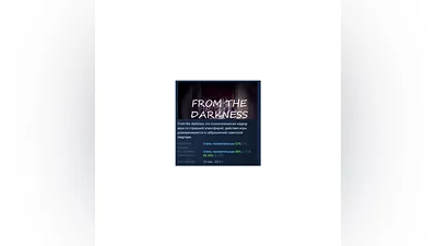 From the darkness АВТОДОСТАВКА STEAM РОССИЯ