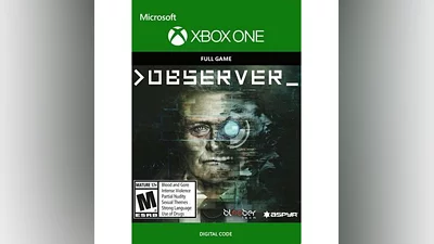 OBSERVER: SYSTEM REDUX XBOX ONE/X|S  КЛЮЧ+ПОМОЩЬ