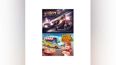 Moto Rush GT + Food Truck Tycoon Xbox активация