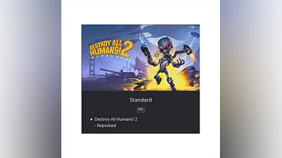 Destroy All Humans! 2 - Reprobed  PS4/PS5  ТУРЦИЯ
