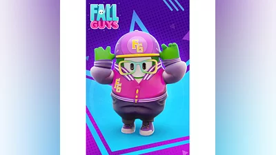 FALL GUYS Фиолетовый хипстерский костюм КОД GLOBAL