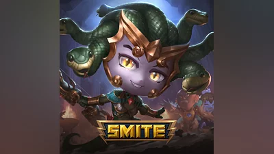 SMITE: Snakey Chibi Medusa скин код (global)