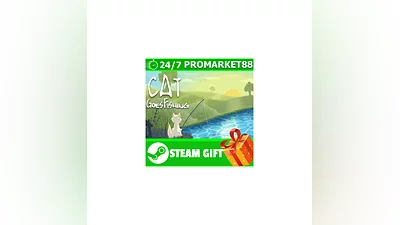️ВСЕ СТРАНЫ+РОССИЯ ️ Cat Goes Fishing Steam Gift