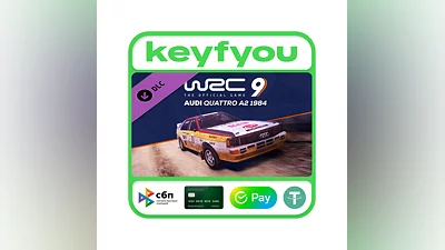 WRC 9 Audi Quattro A2 1984 / STEAM DLC КЛЮЧ