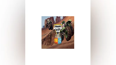 Monster Jam Steel Titans - Fire & Ice Truck Bundle