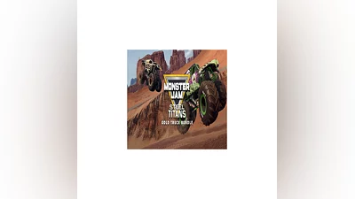 Monster Jam Steel Titans - Gold Truck Bundle   GOG �