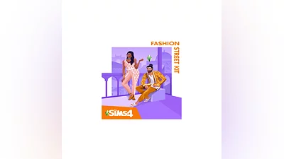 The Sims  4 Fashion Street Kit   EGS DLC   (PC)