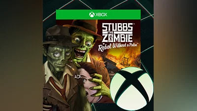 Stubbs the Zombie in Rebel Without Pulse XBOX ПОКУПКА