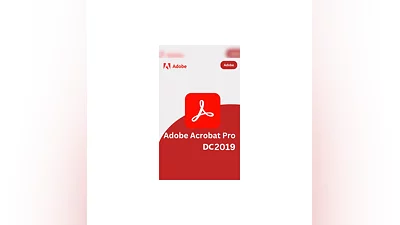Adobe Acrobat Pro DC 2019 ОС Windows 1 PC  Lifetime