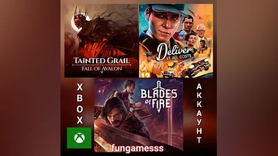 Blades of Fire Xbox + Tainted Grail: The Fall of Avalon