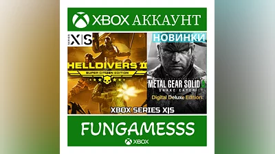 METAL GEAR SOLID Δ: SNAKE EATER + ИГРЫ XBOX АККАУНТ