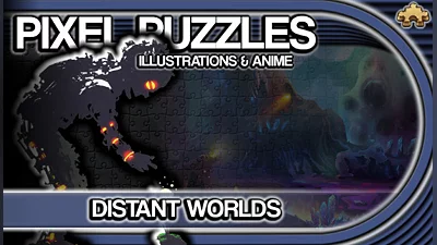 Pixel Puzzles Illustrations and Anime Jigsaw Pack Distant Worlds (PC) [Global] [Standard]