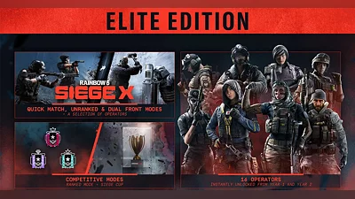 Tom Clancys Rainbow Six Siege X Elite Edition (PC) [Europe] [Elite]