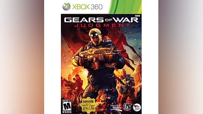 49 XBOX 360 Gears of War Judgment + Mortal Kombat
