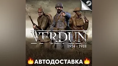 Verdun - STEAM RU / Выбор региона АВТО