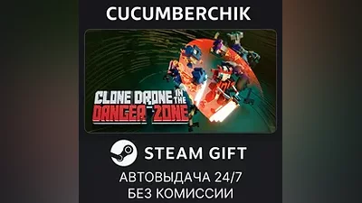Clone Drone in the Danger Zone STEAM GIFT AUTO RU+МИР