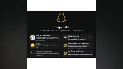 Подписка Snapchat+ Premium на 3, 6 и 12 месяцев в подар