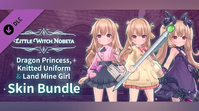 Сборник Little Witch Nobeta - Dragon Princess, Knitted Uniform & Land Mine Girl Skin Bundle