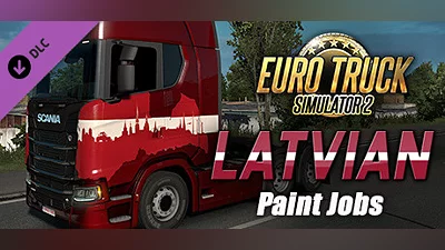 Сборник Euro Truck Simulator 2 - Latvian Paint Jobs Pack