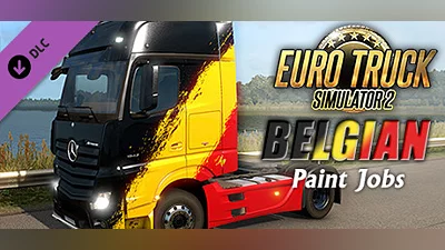 Сборник Euro Truck Simulator 2 - Belgian Paint Jobs Pack