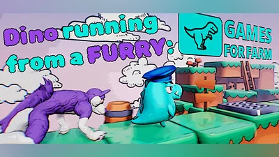 Сборник Dino running from a FURRY: GAMESFORFARM