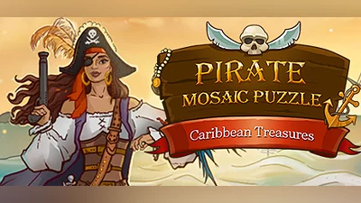 Сборник Pirate Mosaic Puzzle. Caribbean Treasures