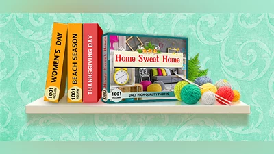 Сборник 1001 Jigsaw. Home Sweet Home