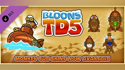 Сборник Bloons TD 5 - Steampunk Monkey Sub Skin