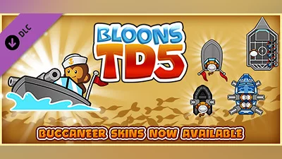 Сборник Bloons TD 5 - Navy Monkey Buccaneer Skin