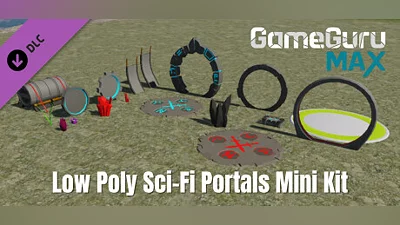 Сборник GameGuru MAX - Low Poly Sci-Fi Portals