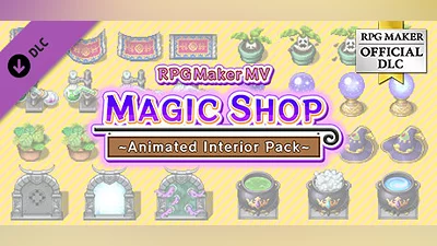 Сборник RPG Maker MV - Magic Shop Animated Interior Pack