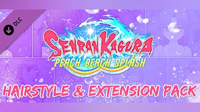 Сборник SENRAN KAGURA Peach Beach Splash - Hairstyle and Extension Pack