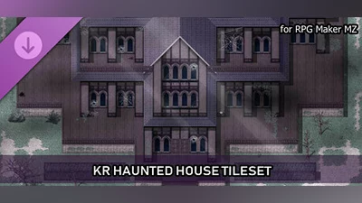 Сборник RPG Maker MZ - KR Haunted House Tileset