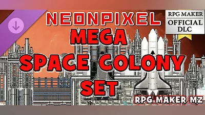 Сборник RPG Maker MZ - NEONPIXEL - MEGA SPACE COLONY SET