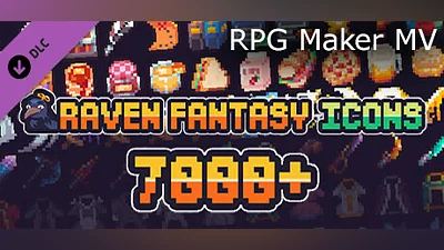 Сборник RPG Maker MV - Raven Fantasy Icons - 7000+