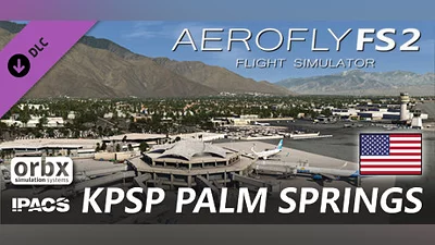 Сборник Aerofly FS 2 - Orbx - Palm Springs International Airport
