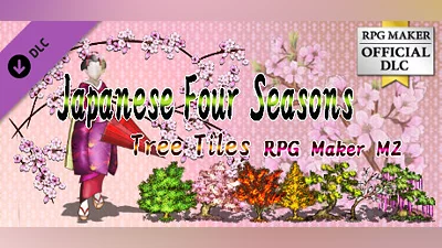 Сборник RPG Maker MZ - Japanese Four Seasons Tree Tiles